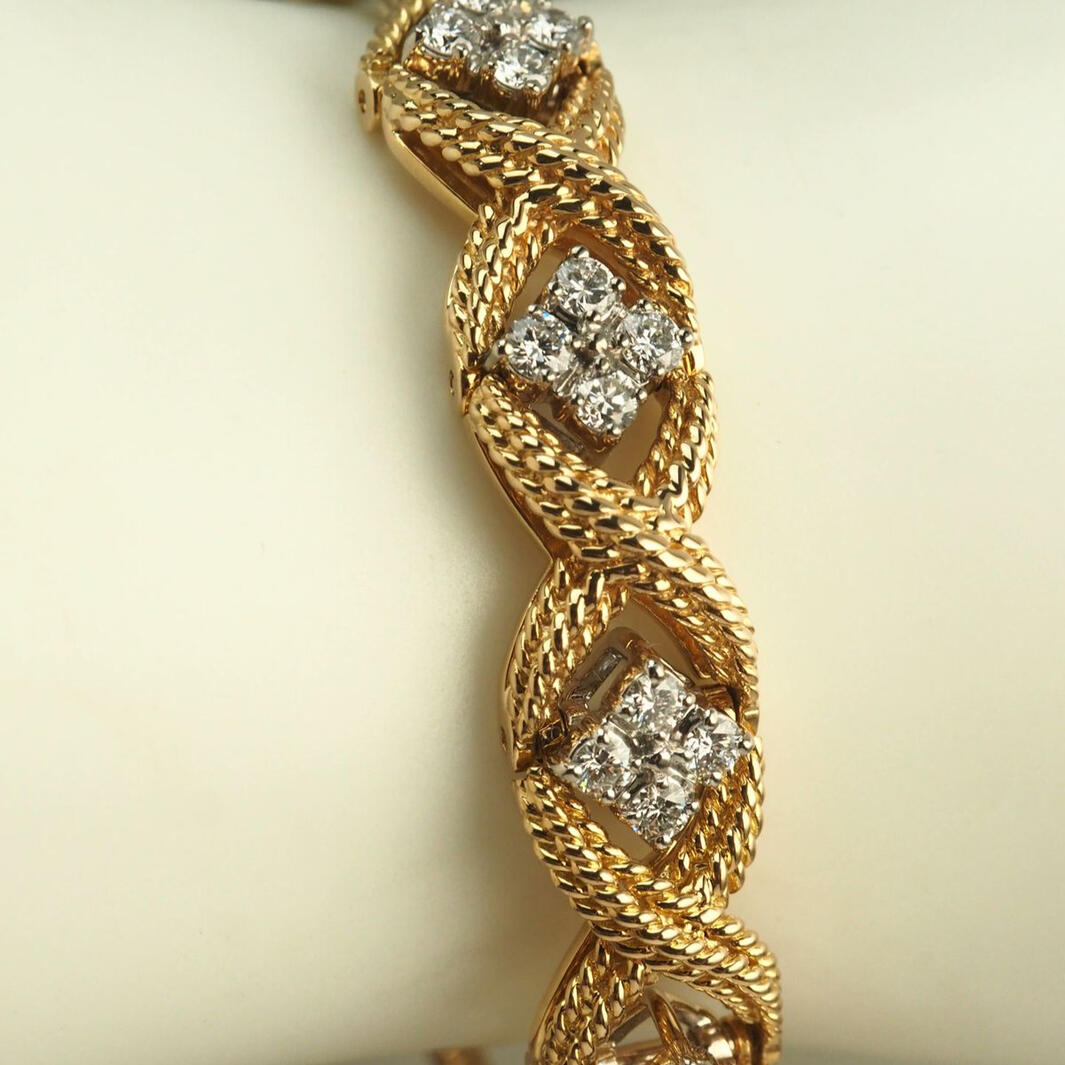 Jabel Gold Diamond Bracelet